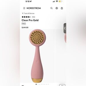 PMD Clean Pro Blush with Gold Accents